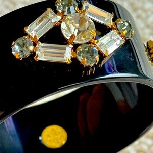 Tory Burch Crystal & Resin Bangle